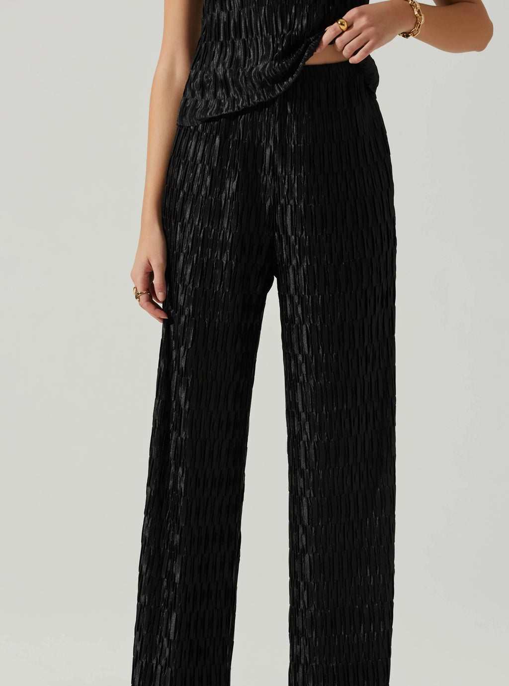 SAVINE TEXTURED PANTS