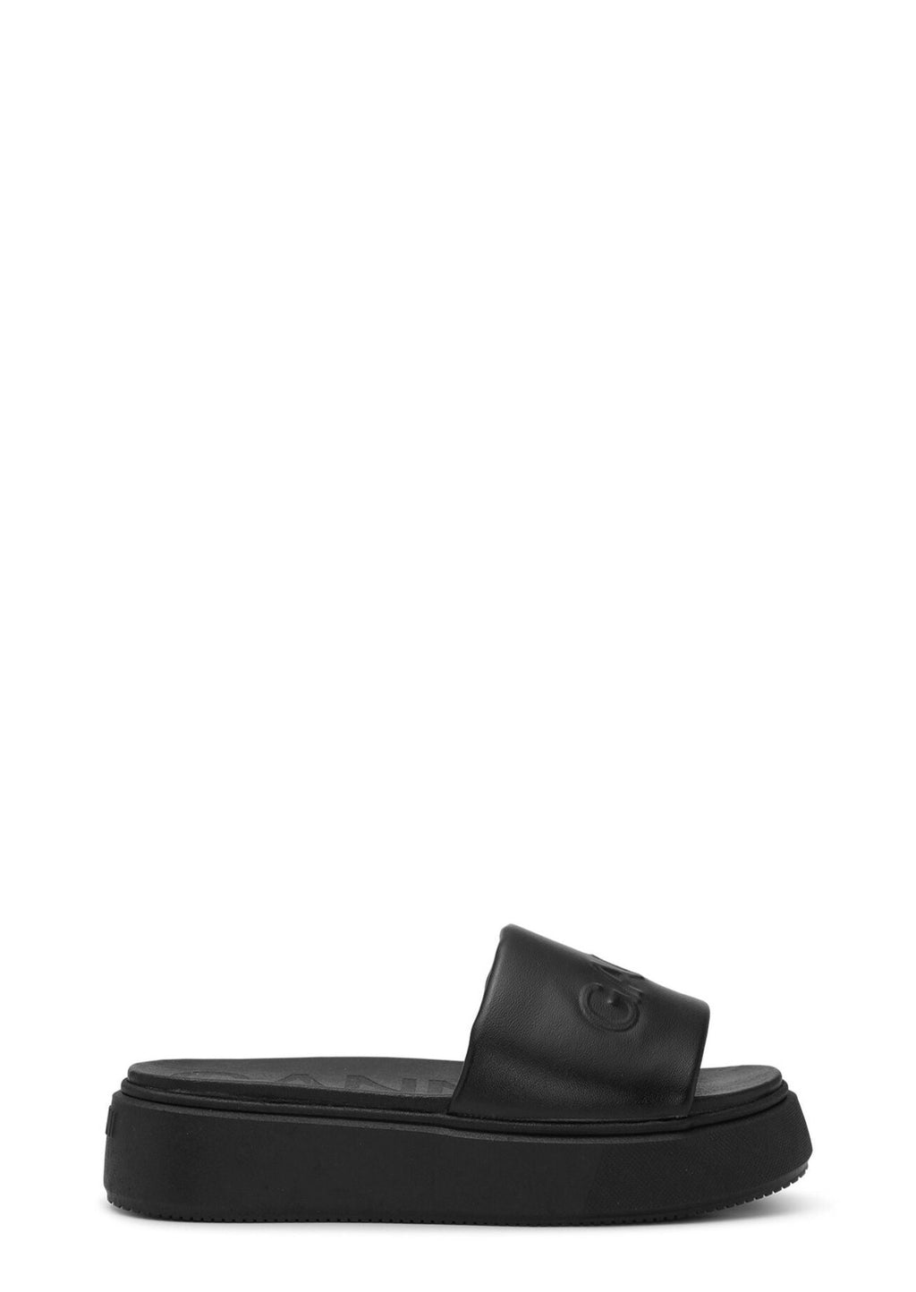 VEGEA™ Slide Flatform Sandals in Black