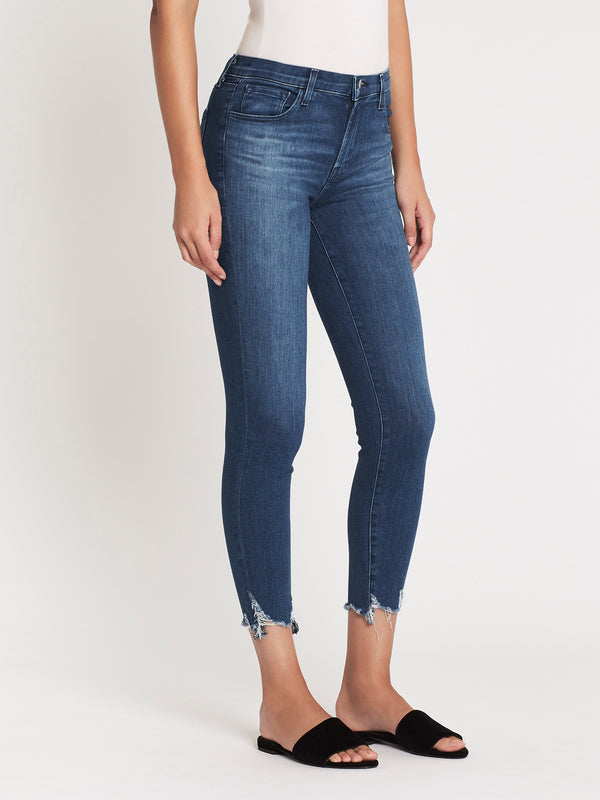 Mid Rise Skinny Crop in Galaxy