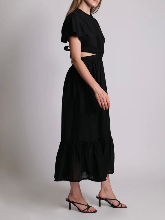 Arista Dress in Black