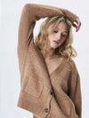 Braxton Cardigan in Camel