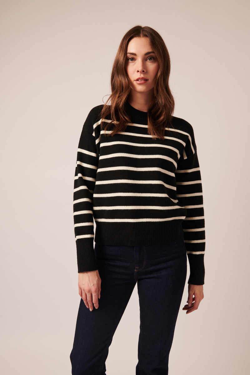 Grier Stripe Crew Knit