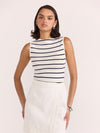 Uma Stripe Knit Tank