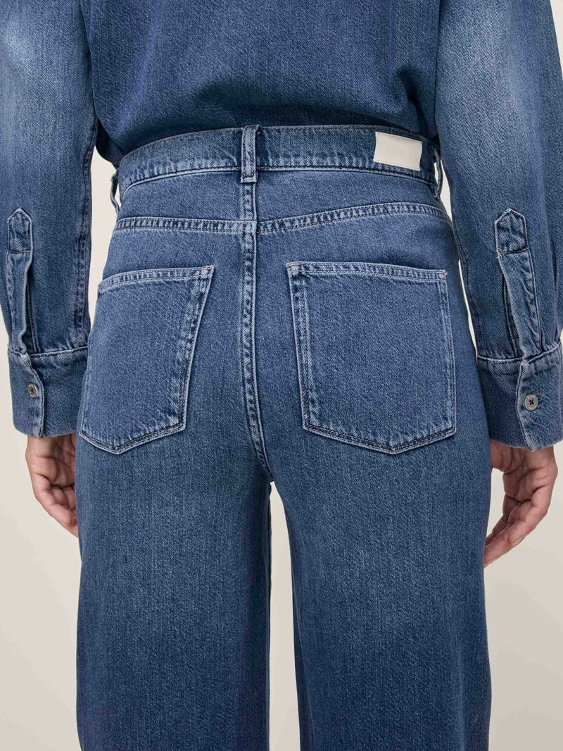 Hepburn Wide Leg in Delray