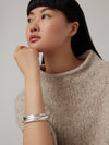 Lennon Bangle in Silver