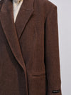 Drew Coat in Brown