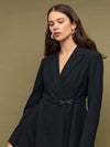Hilda Buckle Blazer Dress