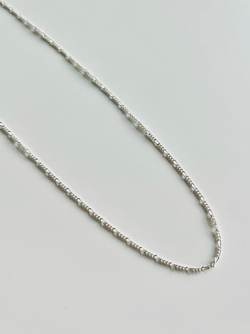Natalie Figaro Chain in Sterling Silver