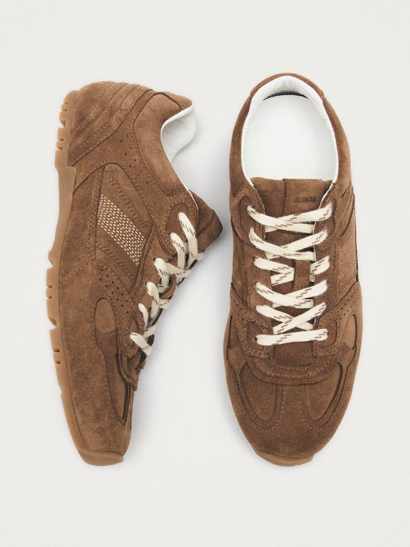Suede Sneakers in Brown