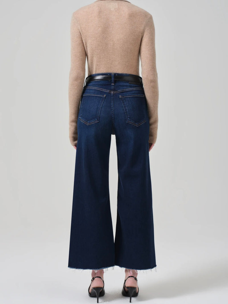 Lyra Crop Wide Leg in Lotus