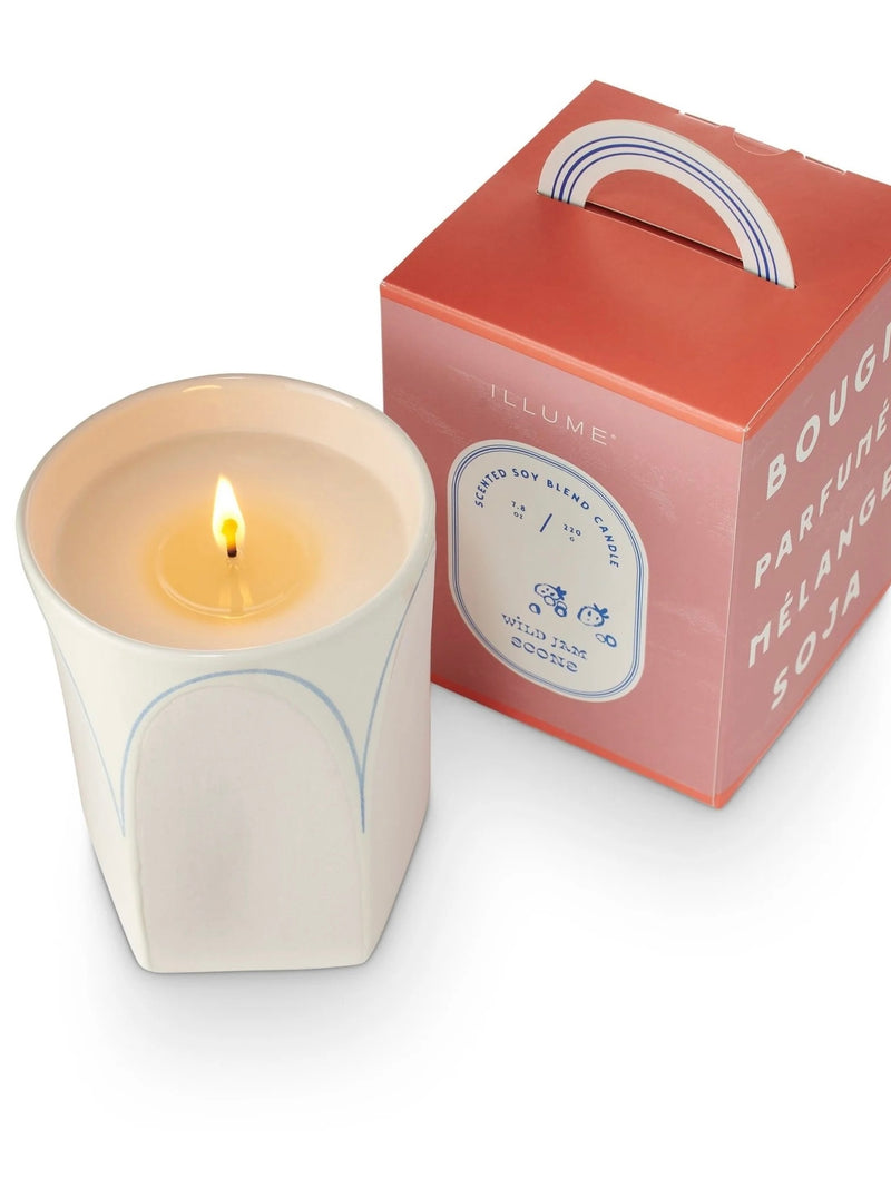 Wild Jam Scone Petite Boxed Ceramic Candle