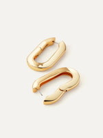 Mega U-Link Earring in Gold