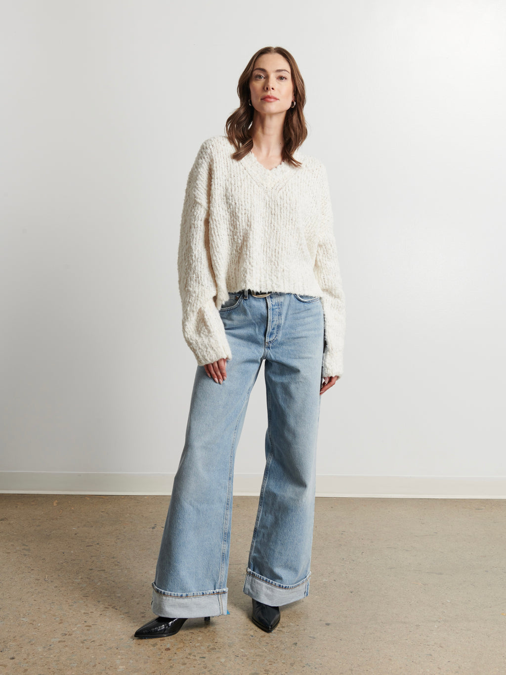 Ashtin Chunky V-Neck Cardi