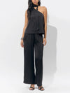 Lisette Scarf Top in Black