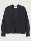 East Knit Cardigan in Anthracite Chine