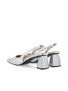 Biamaralyn Metallic Slingbacks
