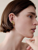 Portia Earrings in Gold
