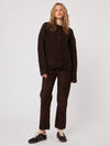 Zaire Cable Knit Scarf Coatigan