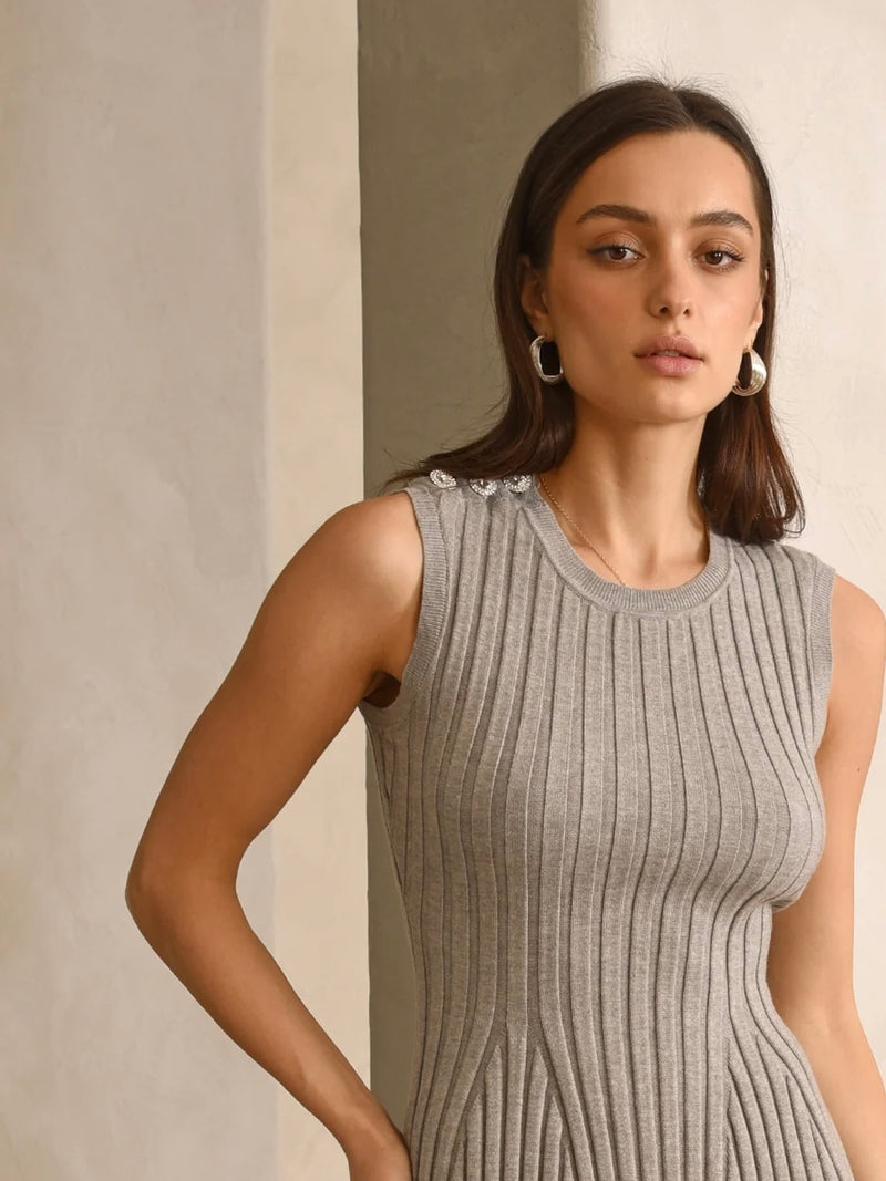 Juliette Fit and Flare Knit Dress