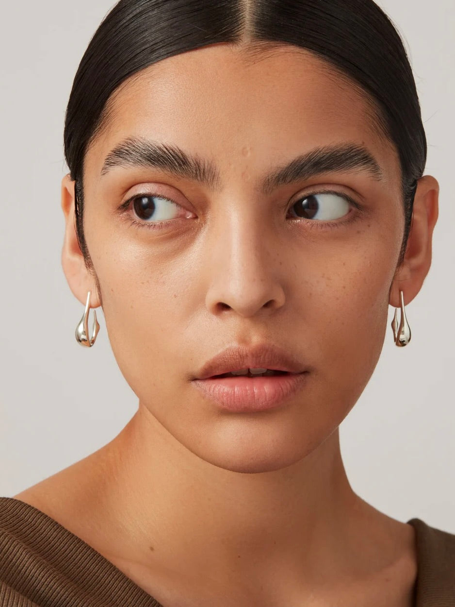 Colette Small Hoops in Silver