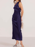 Lumina One Shoulder Midi Dress