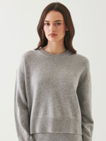 Xfine Merino Cashmere Relaxed Knit in Flannel