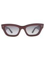 Donna Sunglasses in Bordeaux w/Grey Gradient Lenses