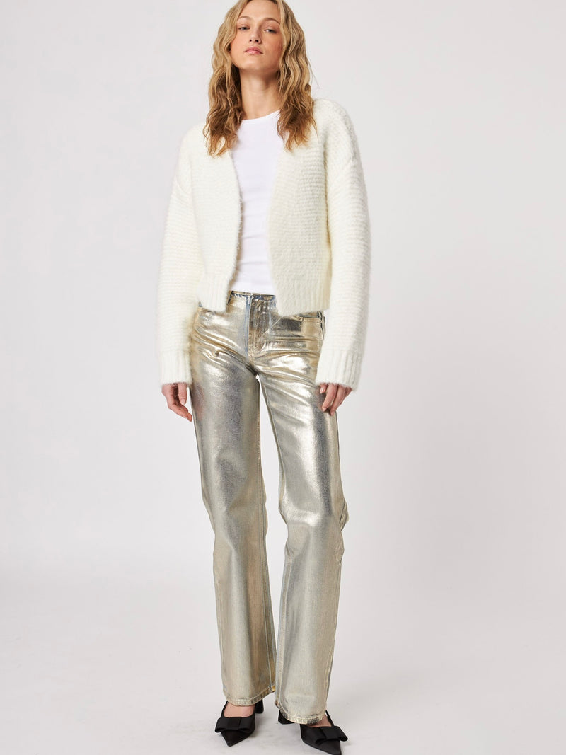 Fuzzy Open Frederic Fuzzy Open Cardi in Polar – Shades of Grey Boutique