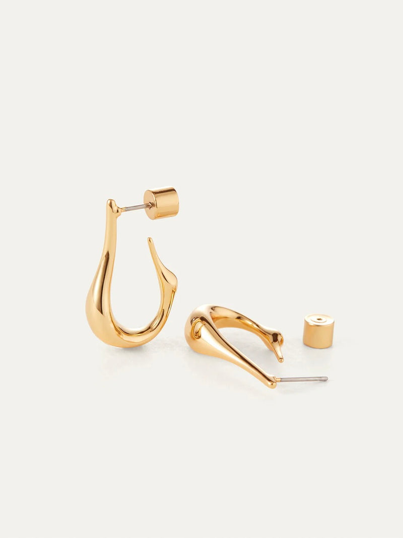 Colette Small Hoops in Gold