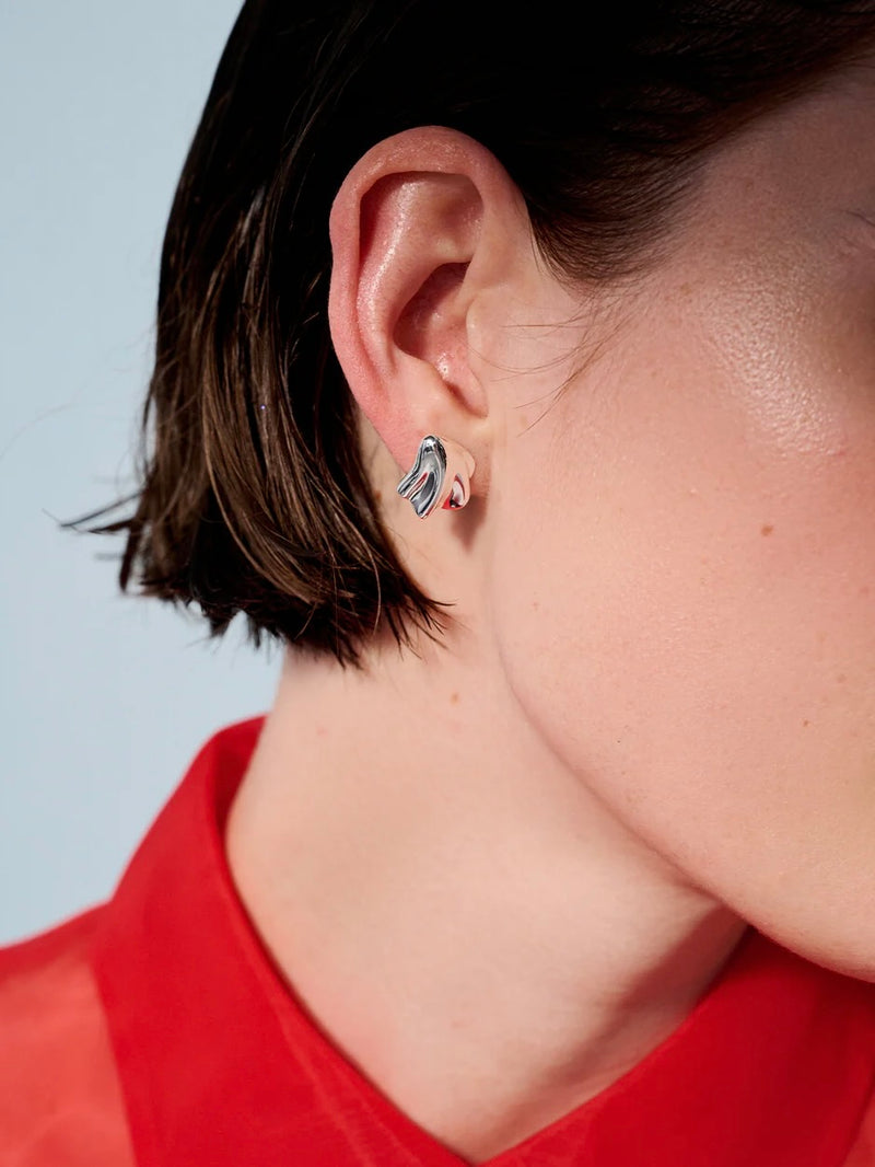 Zoe Earrings in Silver