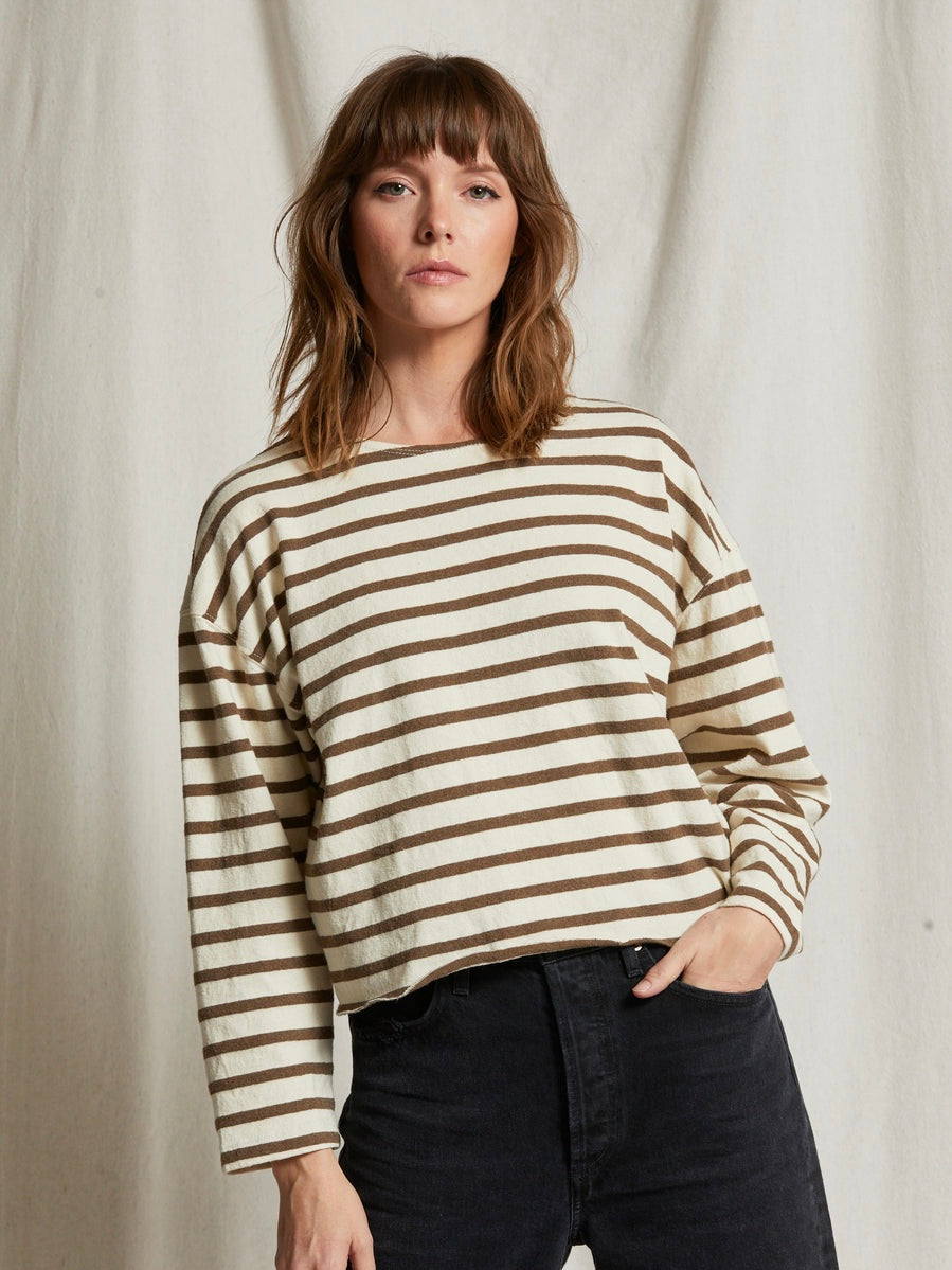 Taylor Cotton Stripe Top