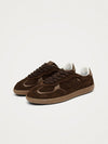 Rife Leather Sneakers in Brown