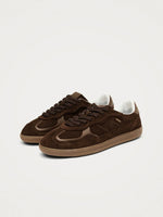 Rife Leather Sneakers in Brown