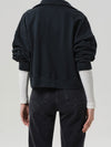 Mirelle Funnel Neck Sweater in Charcoal