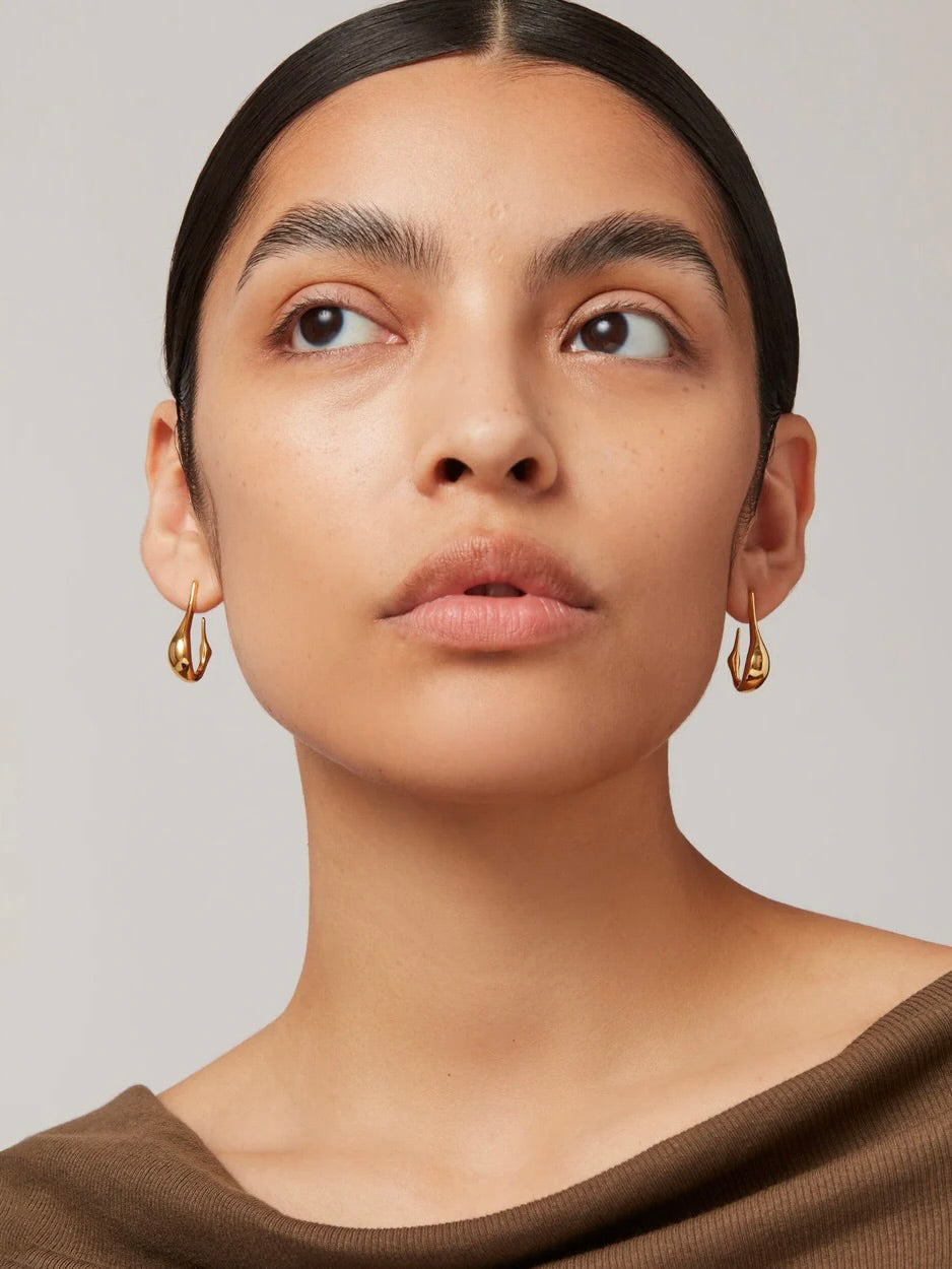Colette Small Hoops in Gold