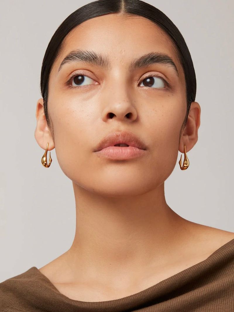 Colette Small Hoops in Gold