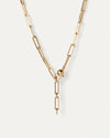 Andi Slim Necklace in Gold