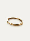 Gia Bangle in High Polish Gold