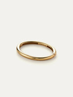 Gia Bangle in High Polish Gold