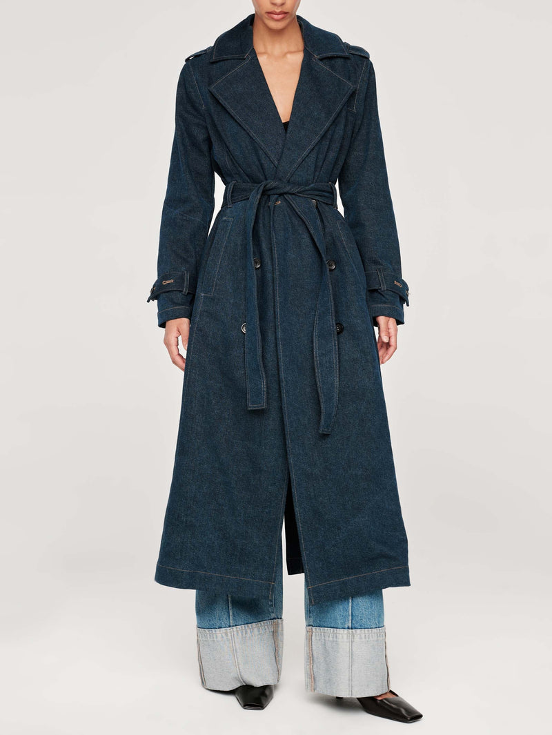 Trench Coat Dress in Cromer