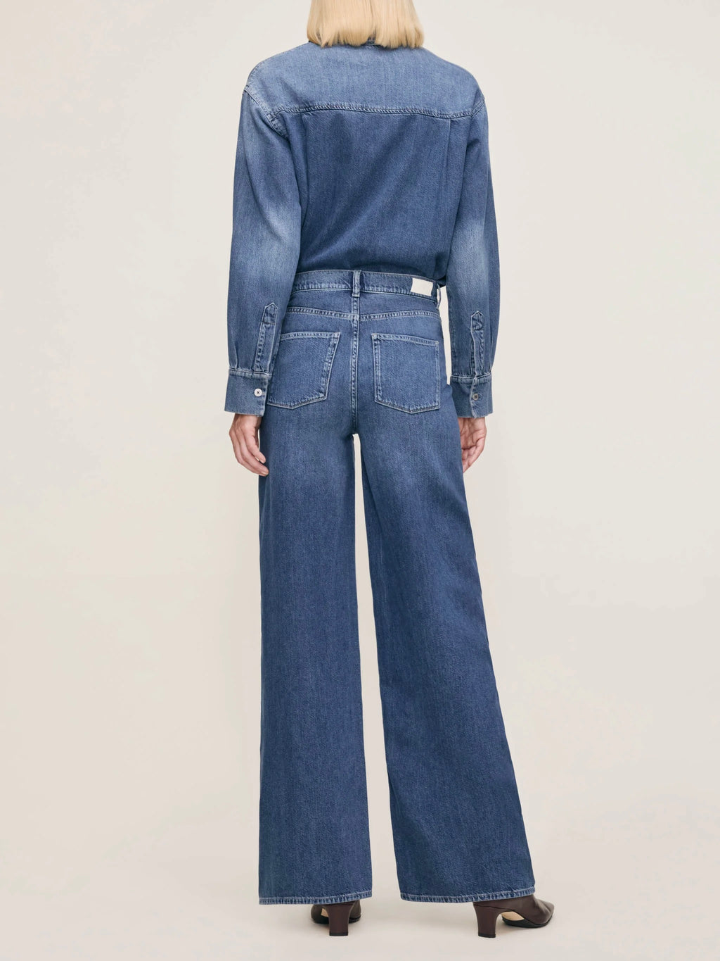 Hepburn Wide Leg in Delray