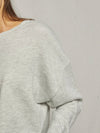 Tyler Pullover Sweatshirt in Heather Grey