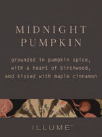 Midnight Pumpkin Large Boxed Crackle Glass Candle