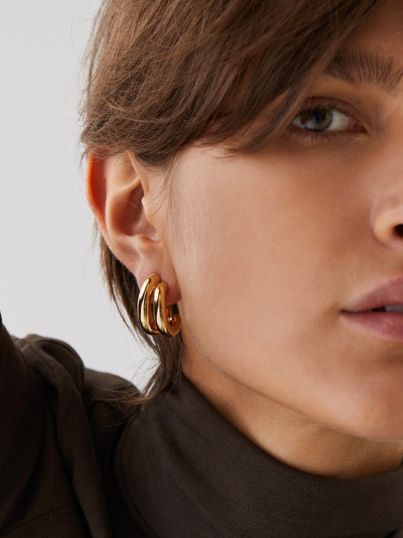 Florence Earrings in Gold