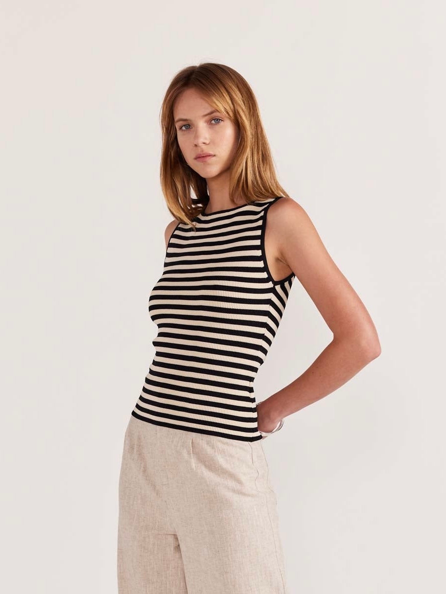 Mia Stripe Knit Tank