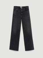 Harper Straight Jean in Hush (Stretch)