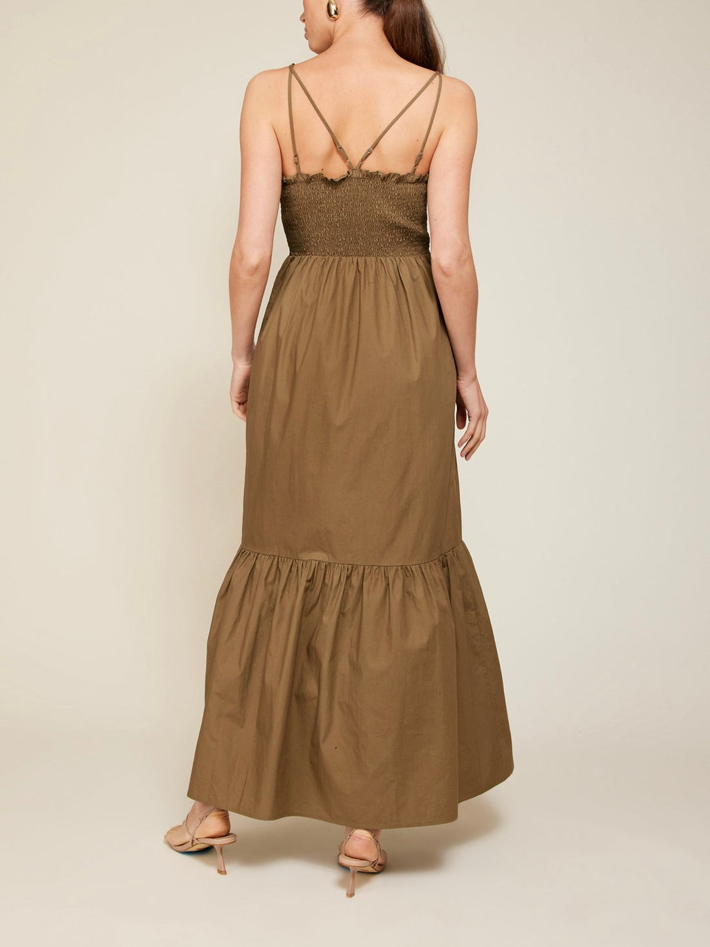 Maison Maxi Dress in Olive
