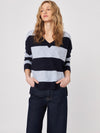 Hadley V Neck Stripe