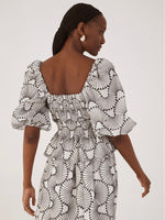 Wave Embroidered Blouse