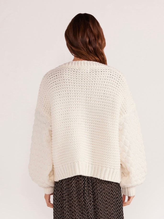 Abby Texture Knit Cardi